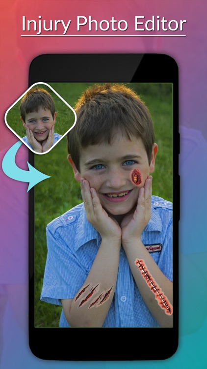 Injury Photo Editor -Injury Camera stickers screenshot-3