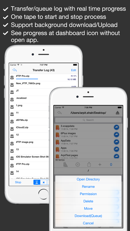 #3. iFTP Pro - The File Transfer, Manager and Editor (iOS) By: Jayanti Katariya