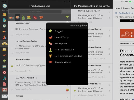 Screenshot #5 pour Envelope - Unified Inbox Email