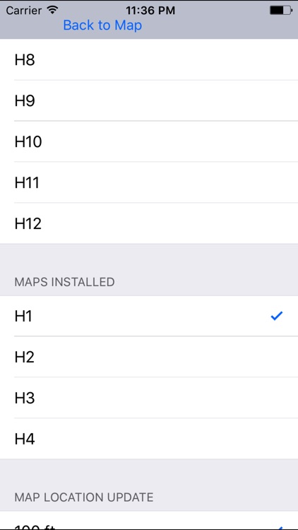 Airplane Charts Instrument Flight Rules IFR (H) screenshot-3