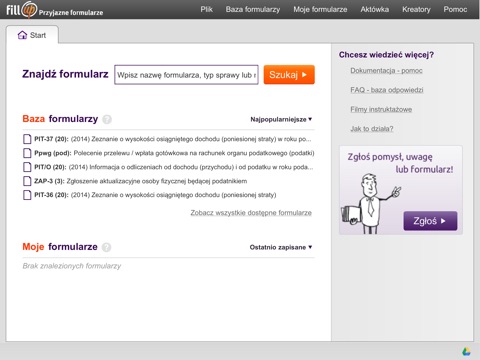 fillUp Przyjazne formularze screenshot 3