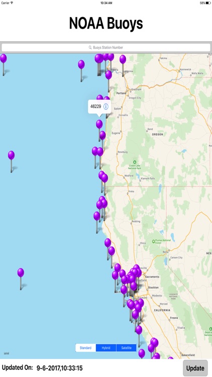 Noaa Buoys Stations MGR