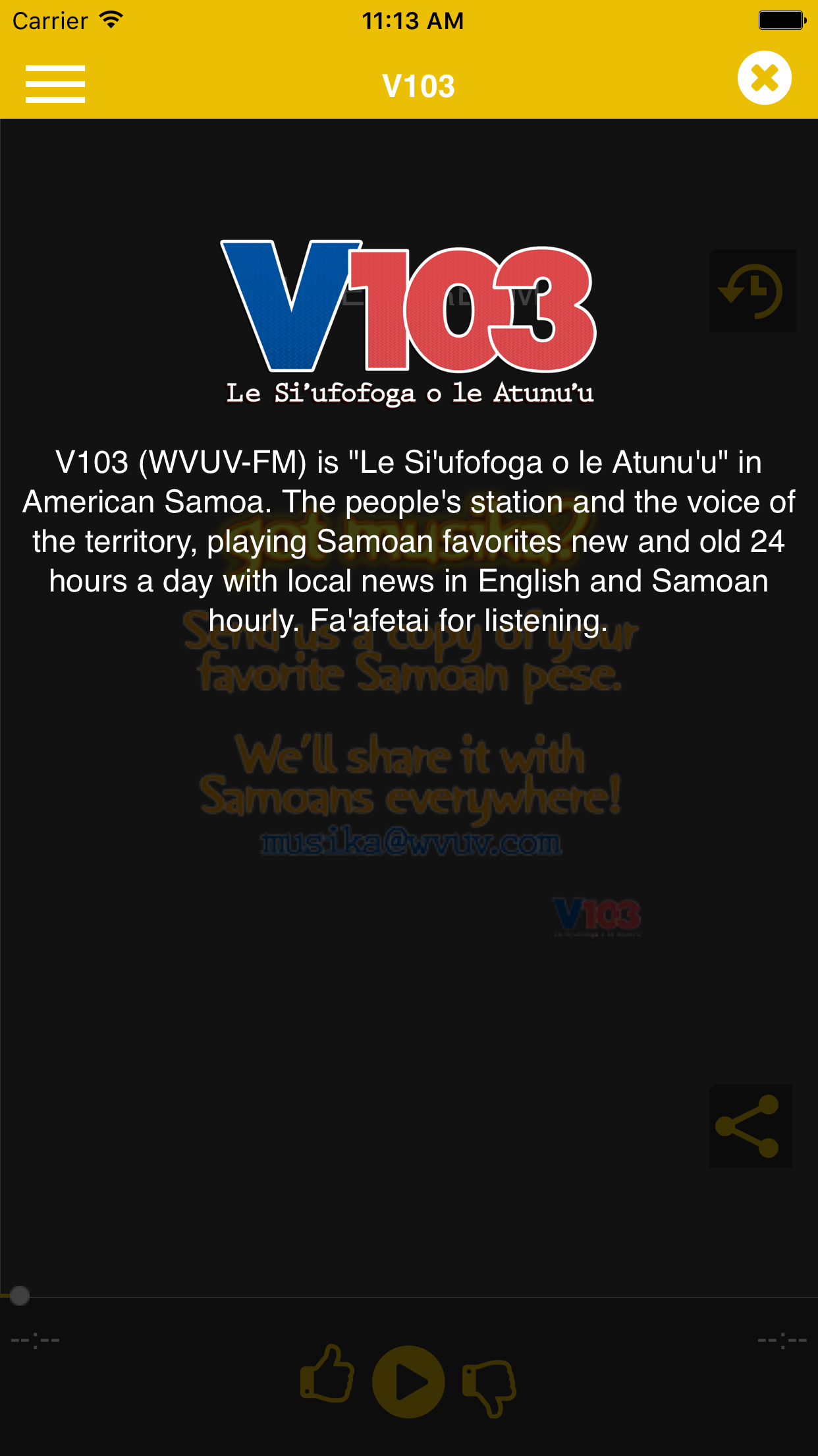 V103 American Samoa screenshot 4