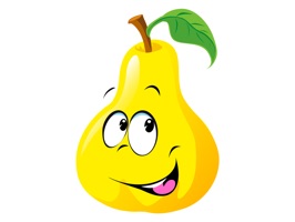 Funny stickers with pears will help you in communication