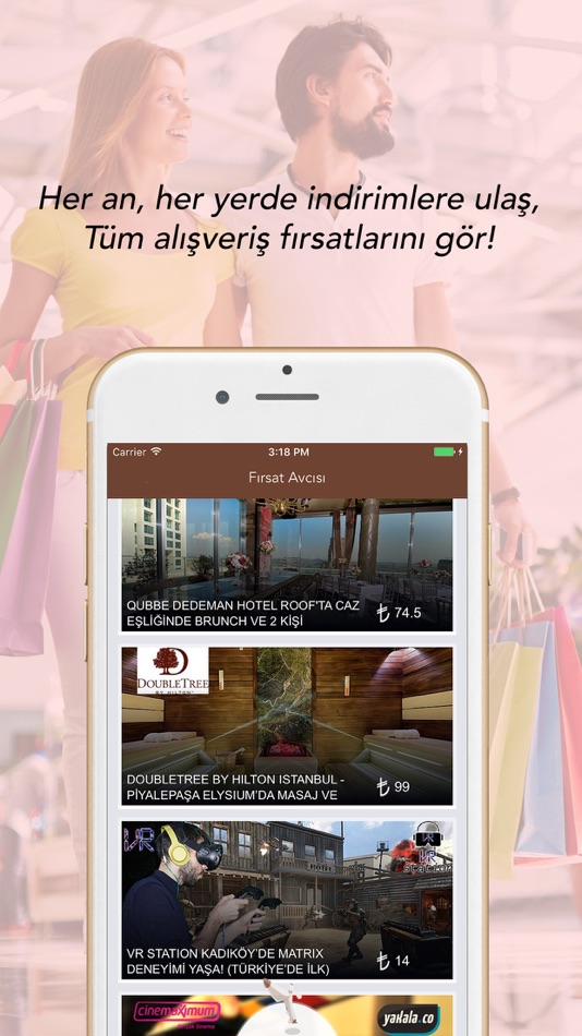 Fırsat Avcısı - Şehir Fırsatları İndirim Yakala - 4.1 - (iOS)