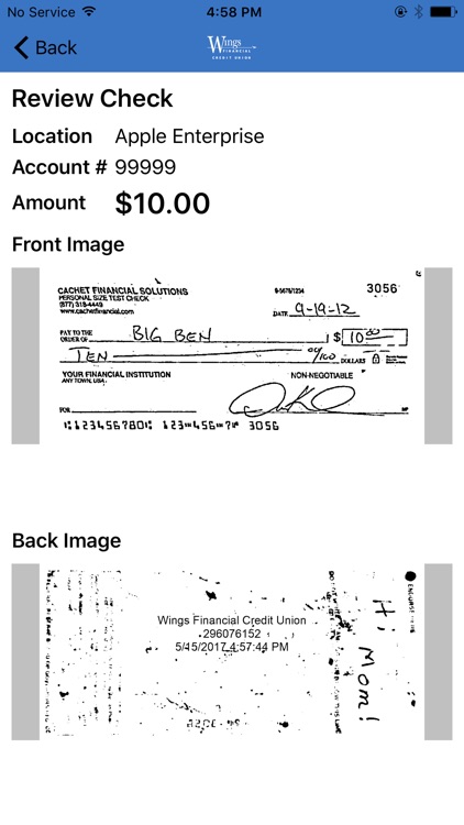 WingsDeposit Business screenshot-3