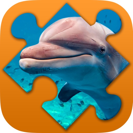 Seascape and Dolphin Jigsaw Puzzles iOS App