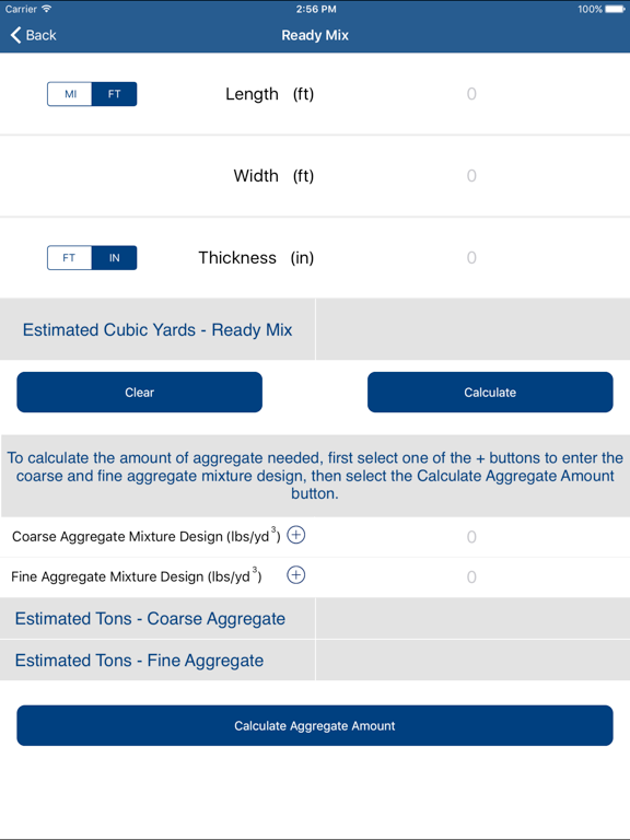 Vulcan Materials iPad screenshot 4 - Utilities app