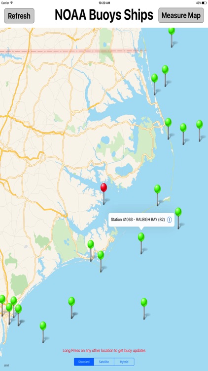 NOAA Buoys & Ships MGR
