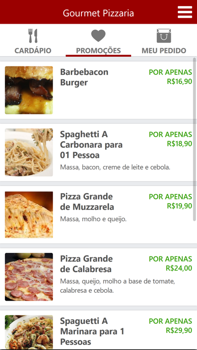 Screenshot #3 pour Gourmet Delivery