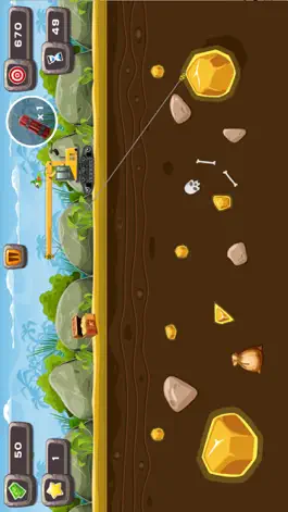 Game screenshot Gold Miner Excavator apk