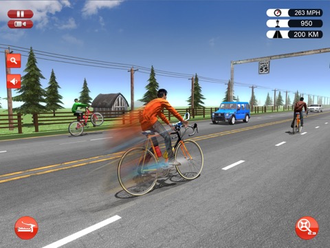 Bicycle City Rider: Endless Highway Racerのおすすめ画像2
