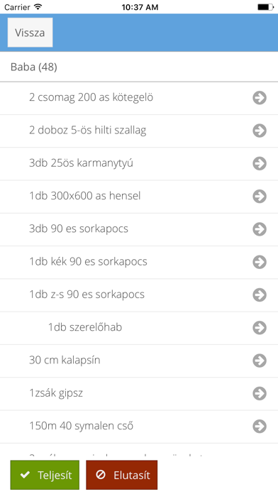 App screenshot