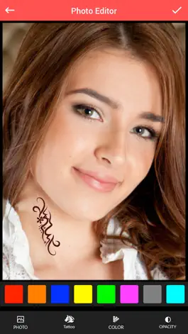 Game screenshot Tattoo Photo Editor -Tattoo Camera stickers mod apk