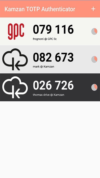 Kamzan TOTP Authenticator screenshot-3