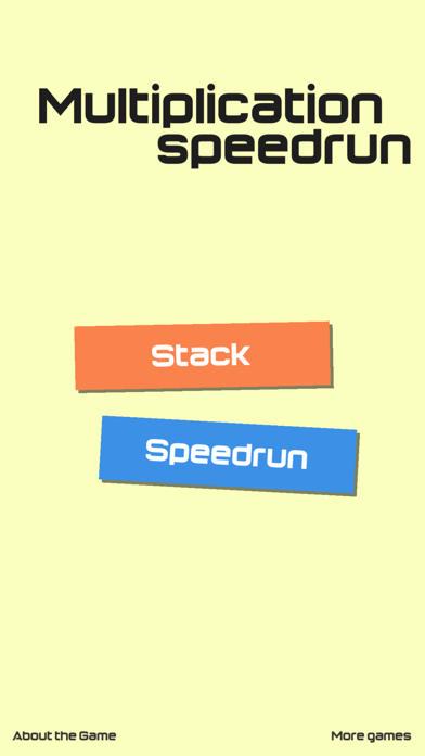 Screenshot #3 pour Multiplication speedrun