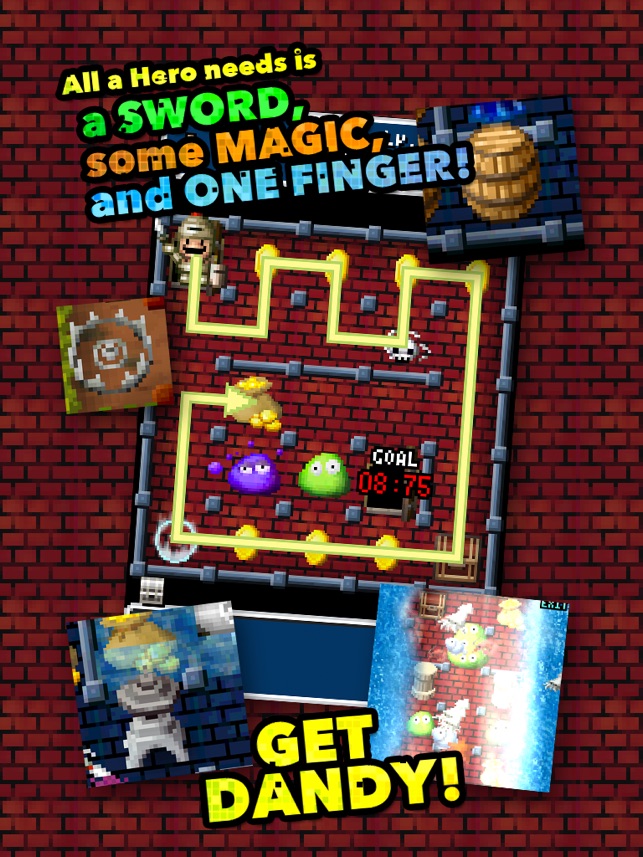 DANDY DUNGEON Brave Yamada Screenshot