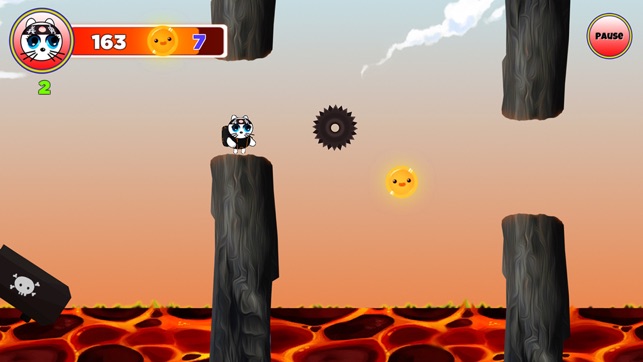 Kitty Ninja : the flying cat(圖2)-速報App