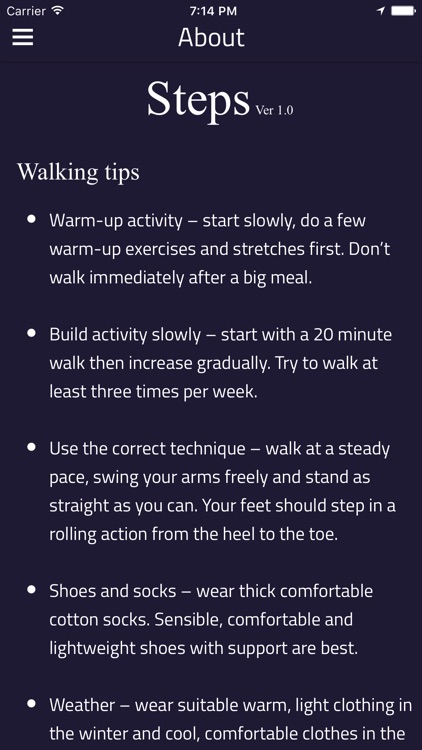 Stepz: Pedometer Activity Tracker screenshot-4