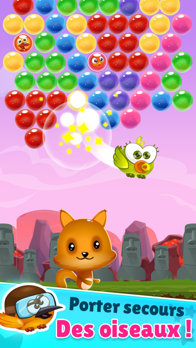 Screenshot #2 pour Bubble Birds Pop