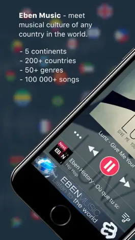 Game screenshot Eben Music – Listen to music from 200+ Countries mod apk