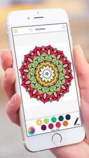 mandala libro de colorear iphone capturas de pantalla 1