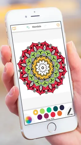 Game screenshot Mandala Coloring Book 4 Adults mod apk