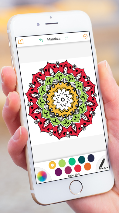 Mandala Coloring Book 4 Adults Screenshot