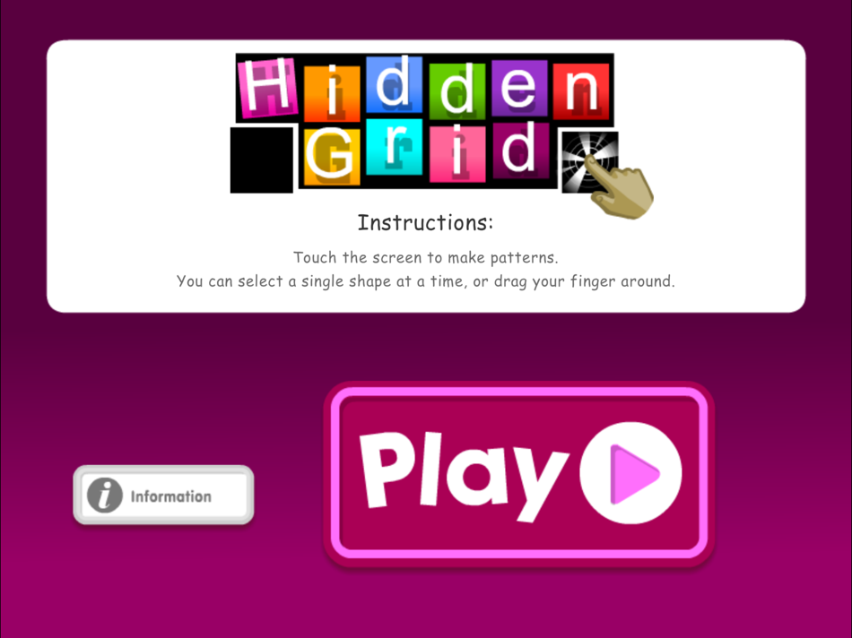 #1. Hidden Grid (iOS) By: Inclusive Technology Ltd