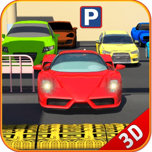 Multi Storey Car Parking 3D icon