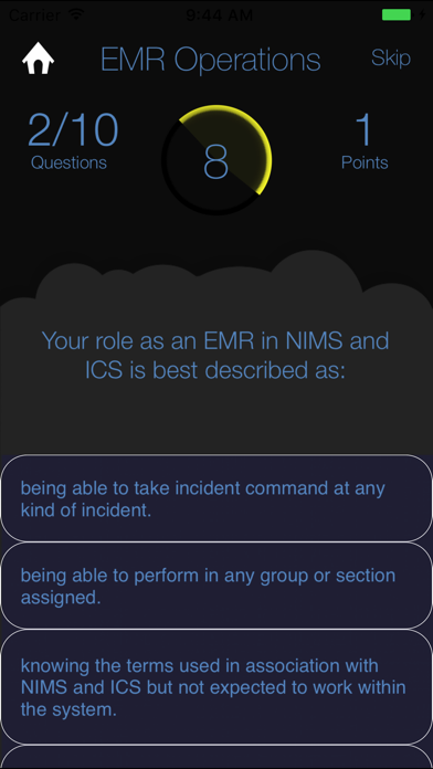 EMR Exam Wizard screenshot 3