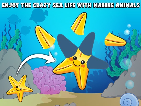 Screenshot #5 pour My First Sea Animals Puzzle Games