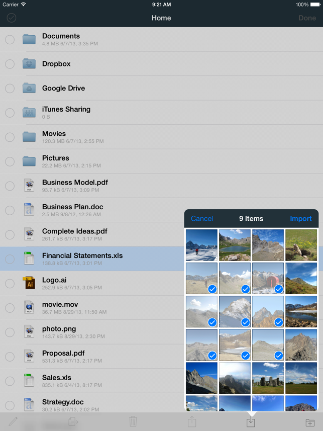 ‎File Storage – The only file manager you need Screenshot