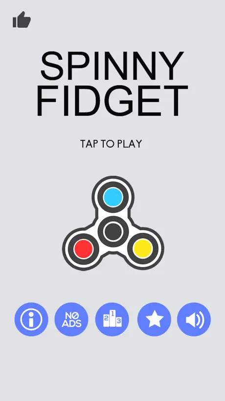 Spinny Fidget - Spin Hand Tappy Spinner Game