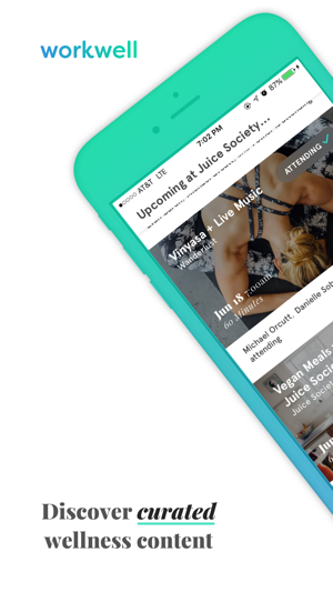 WorkWell: Wellness content, classes, & challenges(圖1)-速報App