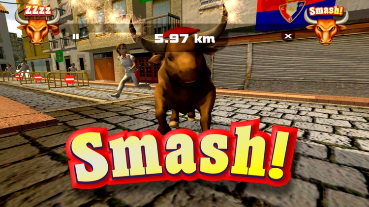 Pamplona Smash: Infinite Bull Runner screenshot-3