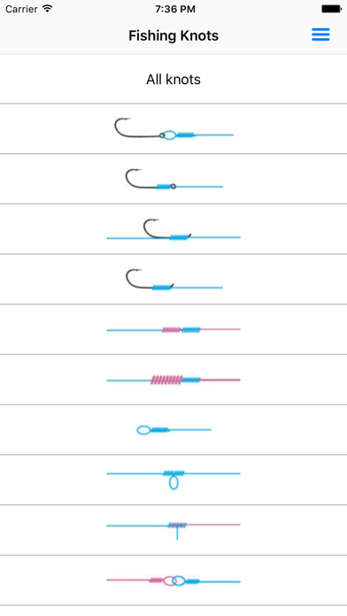 Fishing Knots Pro Screenshot 1