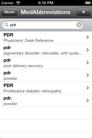 MedAbbreviationsのおすすめ画像2
