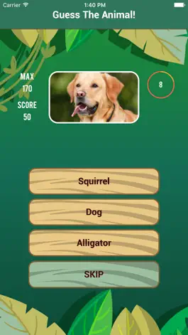 Game screenshot Animals Quiz Guess Game for Pets and Wild Animals apk