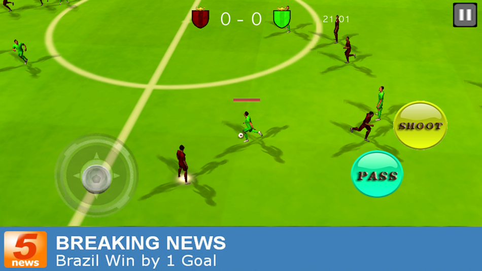 #5. Football Challenge Game 2017 (iOS) Podle: MUHAMMAD PARWANA