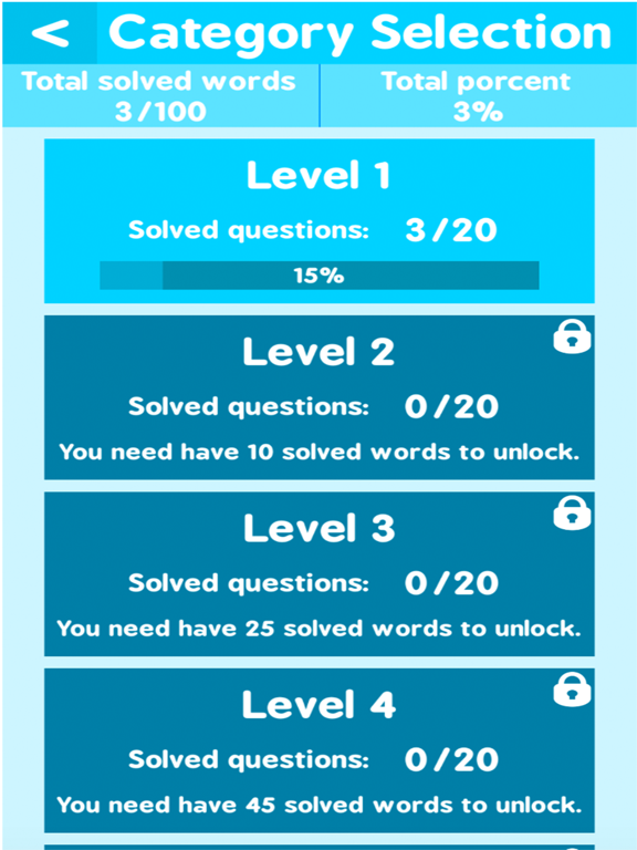 Animal Quiz Close Up : Guess the Word Trivia Games iPad screenshot 5 - Games app