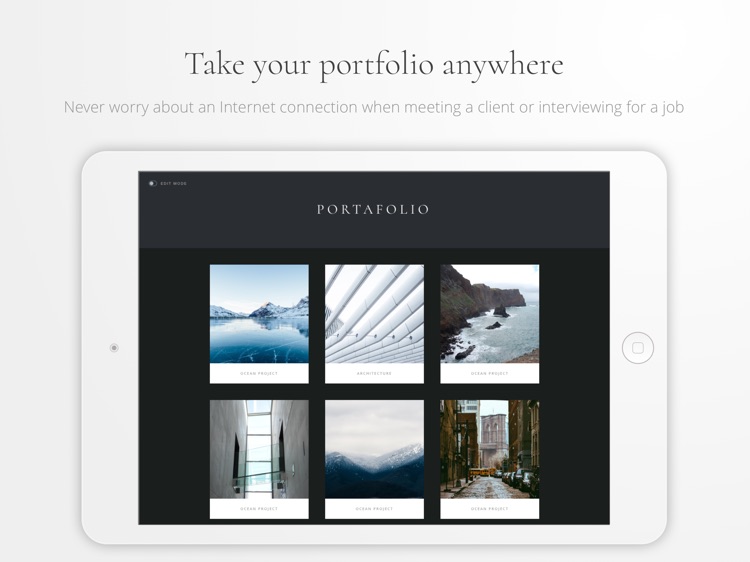 Portafolio - Design a Portfolio & Photo Albums screenshot-4