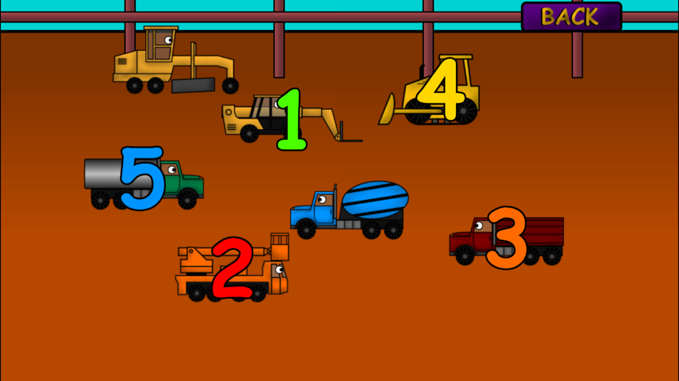 #3. Kids Trucks: Numbers and Counting (iOS) Göre: Scott Adelman Apps Inc