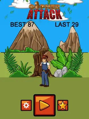 Best Gopher Attack, game for IOS