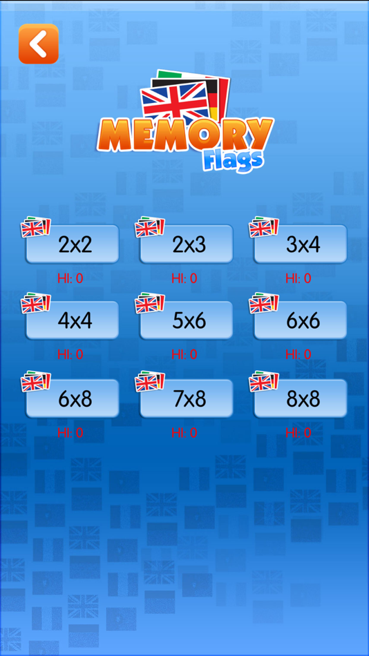 #3. Memory Flags Game (iOS) Podle: ExaMobile S.A.