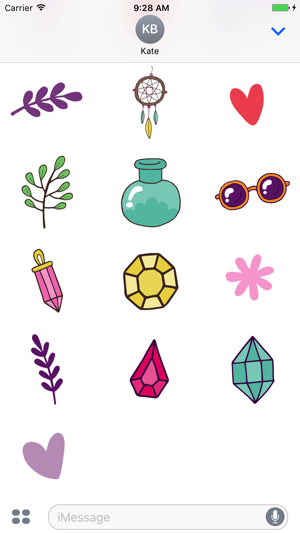 Animated Boho Styles Stickers(圖4)-速報App