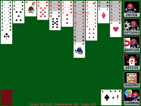 Screenshot #4 pour Spider Solitaire!