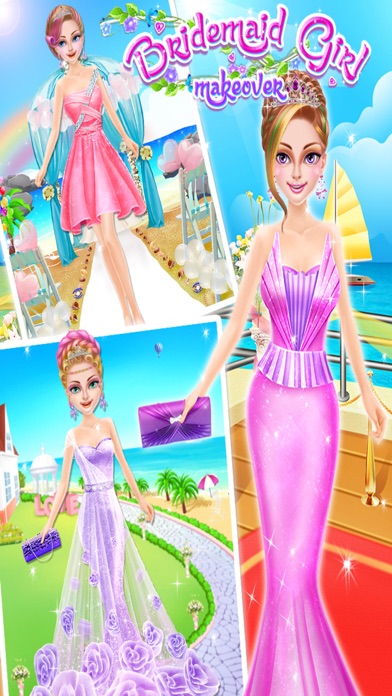 Bridesmaid Girls Makeover Salon - Princess Weddingのおすすめ画像4