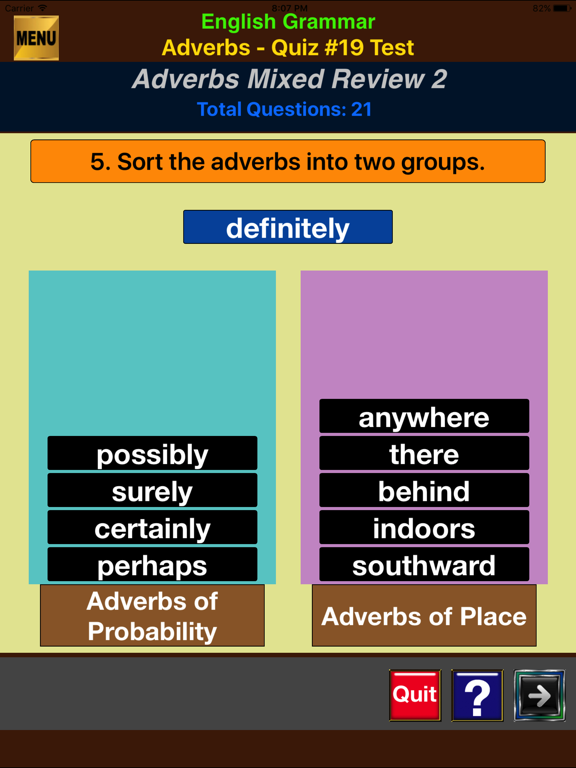 easyLearn Adverbs in English Grammarのおすすめ画像3