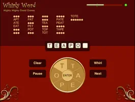 Game screenshot Whirly Word HD apk
